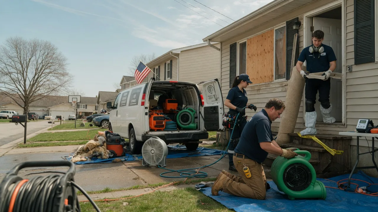 Water Damage Restoration in Fairview, OH near me